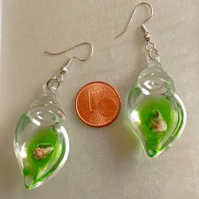 Boucles d'oreilles coquillage 